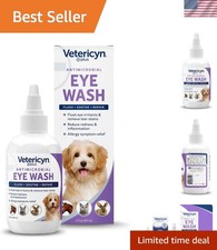 Eye Drops for Dogs and Cats - Tear Stain Remover, 3 Oz - Non-Toxic Formula