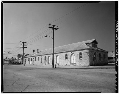 Fort Sheridan,Workshops,Lyster Road,Lake Forest,Lake County,Illinois,IL,HABS,1