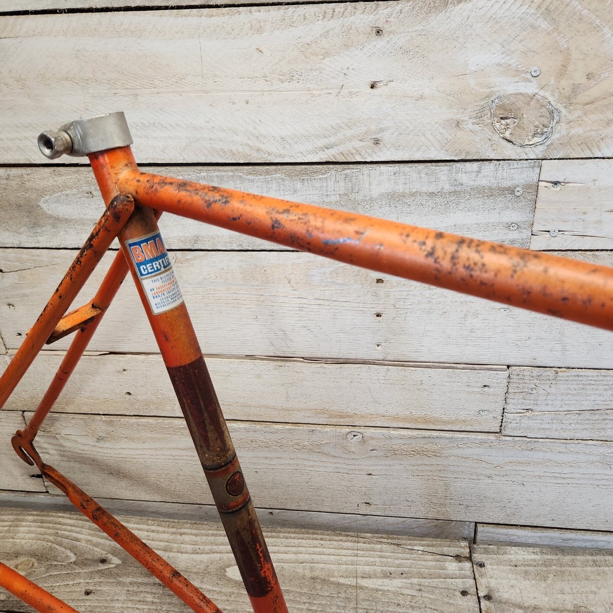 1970s Sears Orange Ten Speed Road Bike 22 Inch Frameset 27
