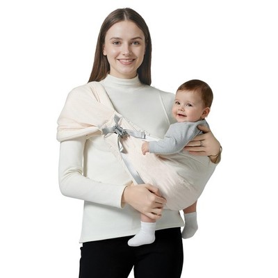 Baby Sling Carrier, Sling Carrier with Wide Shoulder Strap, Lightweight Baby ...