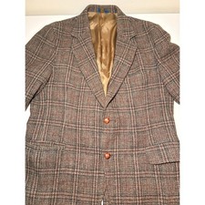 Pendleton Men's Vintage Wool Blazer  Brown  Size 46