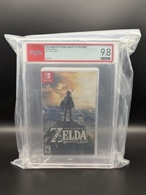 1st Print Legend of Zelda: Breath of the Wild Switch PSA 9.8 A++ SEALED WATA VGA