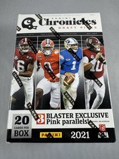 Panini Chronicles Draft Picks NFL 2021 Box with 20 Sports Trading Cards...