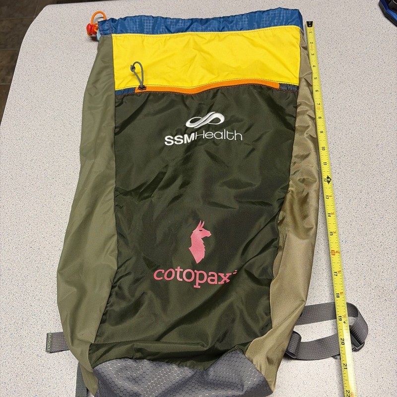 COTOPAXI Luzon 18 Lightweight Hiking Travel Backpack 18L Embroidered SSM Health