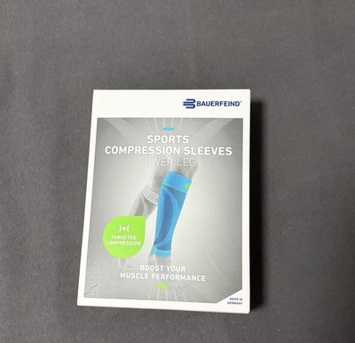 Bauerfeind Sports Compression Sleeves Lower Leg NEU OVP Größe M/ long