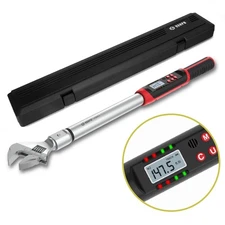 VANPO Hvac Torque Wrench 7.4-147.6 ft.lb/10-200 N.m, 14×18 mm Open End, 38