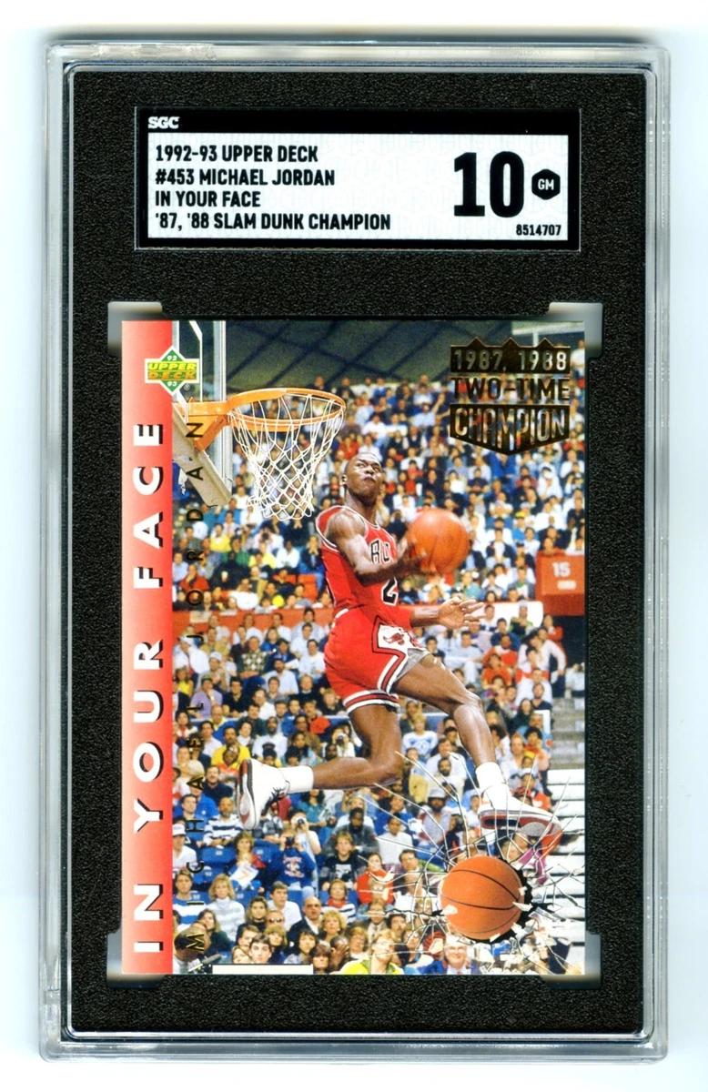 Michael Jordan Basketball 1992-93 Season Sports Trading Card