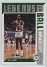 2017-18 Panini NBA Hoops Legends of the Ball Bill Russell #5 HOF 9cf