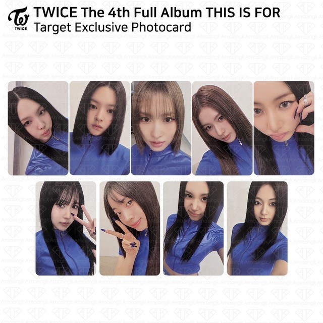 TWICE 4th Full Album THIS IS FOR Target Exclusive Photocard KPOP K-POP MOMO SANA