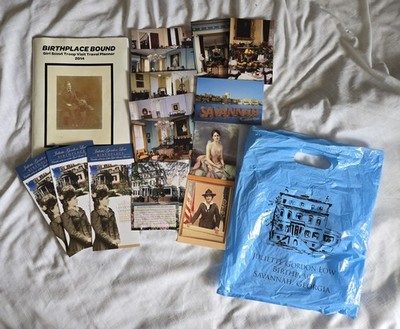 Lot Of 16 Girl Scouts Juliette Gordon Lowe Birthplace Brochures & Postcards 2014