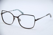 NEW ISAAC MIZRAHI NEW YORK IM30062 BROWN AUTHENTIC DESIGNER EYEGLASSES 53-17
