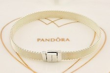 Bracciale maglia argento riflessi Pandora originale nuovo 597712