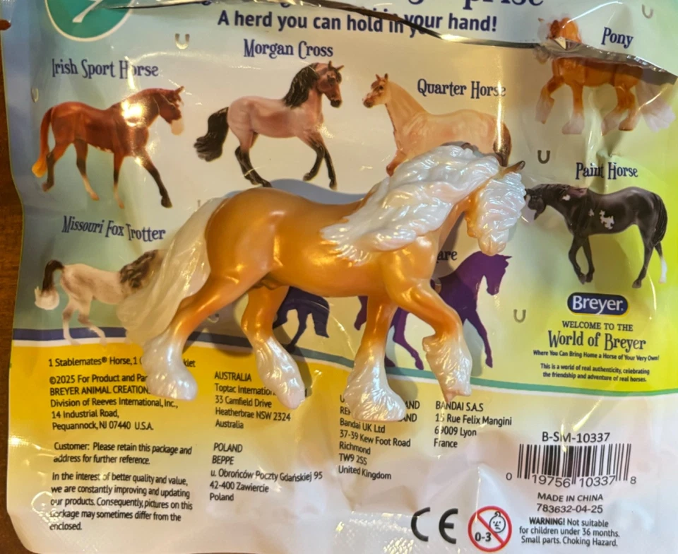 Breyer Mystery Horse Surprise Series 7 • Blind Bag • Unsearched