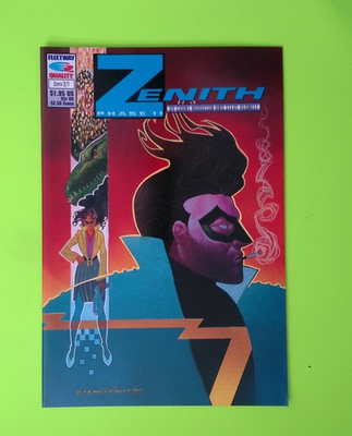 #ad Zenith Phase II #1 Vol. 2 1993 Fleetway AP IPC High Grade Comic Book W283 162 $11.99