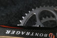 Bontrager Race Lite Crankset Carbon Fiber Double Road 175mm Giga X Pipe 50/34