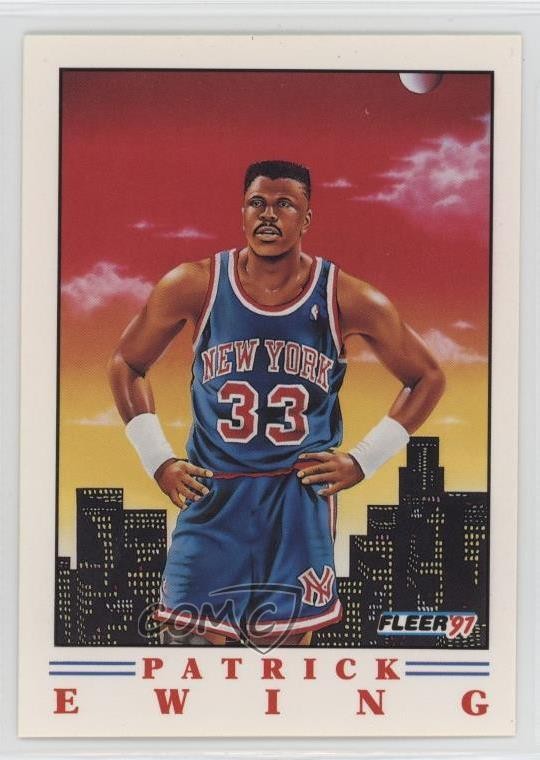 1991-92 Fleer Pro Vision Patrick Ewing #4 HOF 1p37