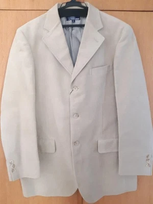 Polo Ralph Lauren Veste Manteau En Coton 100% Homme Beige - Photo 1/4