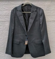 New Charles Tyrwhitt Charcoal Grey Slim Fit Ultimate Performance Suit Size 40R