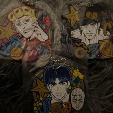 JoJo's Bizarre Adventure Ichiban Kuji J Prize Rubber Charm Set of 3