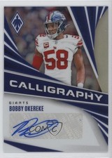 2024 Panini Phoenix Calligraphy Bobby Okereke #C-BOE Auto 03rx