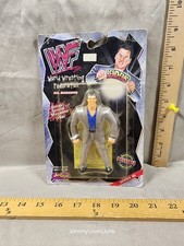 1999 Just Toys WWF Bend-Ems Series 11 Mr. McMahon Vince MOC Wrestling Figure