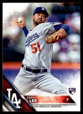 2016 Topps Zach Lee Rookie Los Angeles Dodgers #127