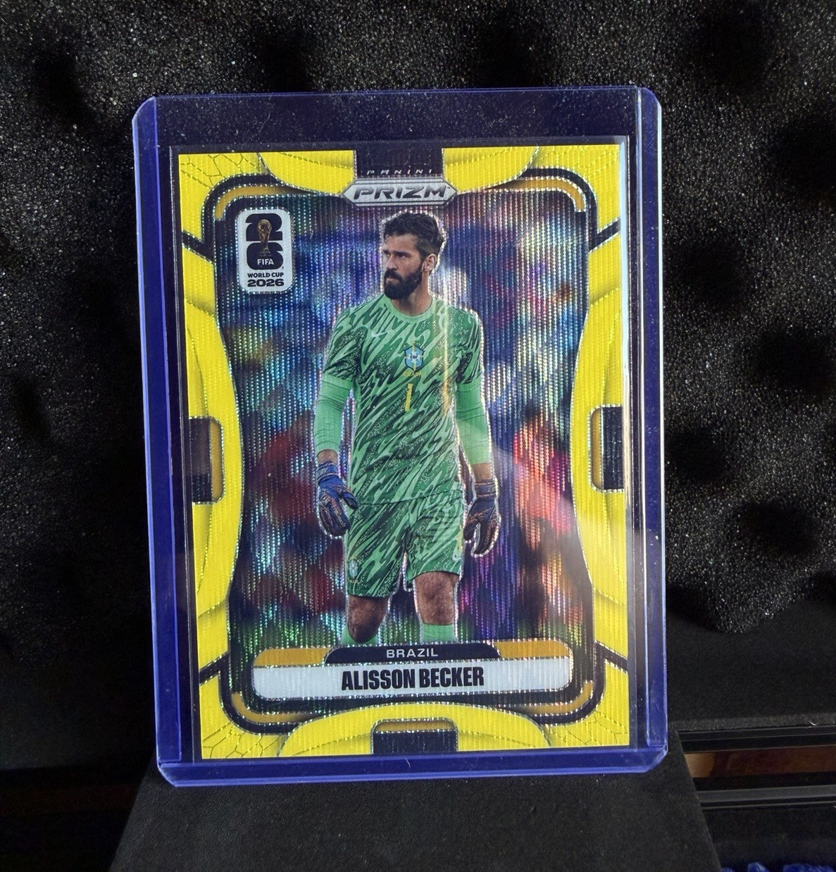 Panini Prizm FIFA World Cup 2026 Alisson Becker Brazil #89. 178/180