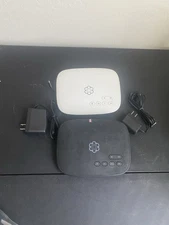 OOMA Telo Free Home Phone Service Black & White Model TELO104 With Cords