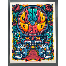 *REAL* Grateful Dead Concert Poster 1970 Capitol Theatre x/150 Millward Original