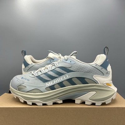 Merrell Moab Speed 2 GTX Calcite Goretex Trail Wanderschuhe UK 7 EU 40,5 US 9,5