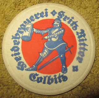VK Bierdeckel ehem. DDR Brauerei Colbitz Heidebrauerei Fritz Ritter