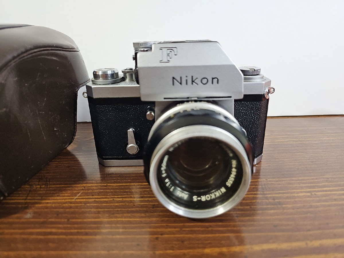 Nikon F Photomic FTN Film Camera w/ Nikkor-S 50mm f/1.4 From
