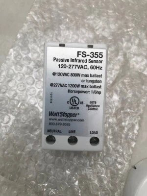 WATT STOPPERS Watt Stopper FS-355 light sensor
