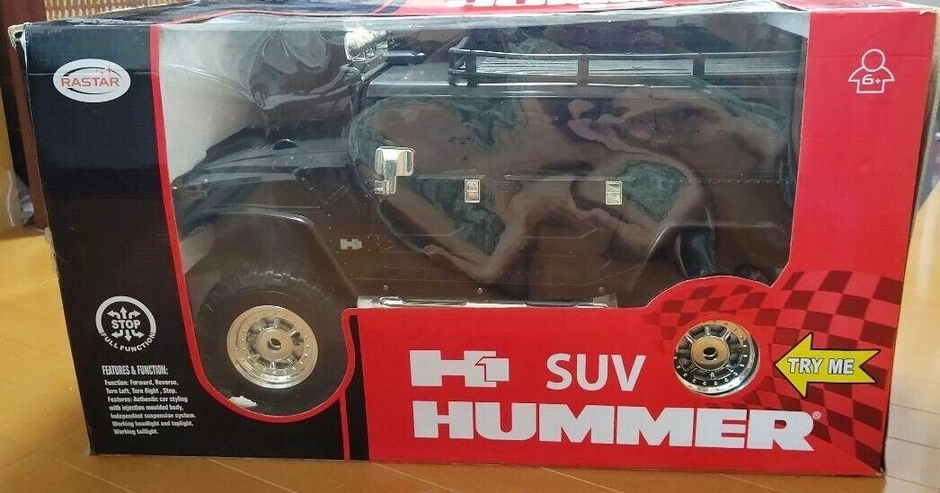 Near Mint RASTAR Hummer H1 1/6 Big Size RC Car SUV / SUT w Near Mint RASTAR Hummer H1 1/6 Big Size RC Car SUV / SUT w