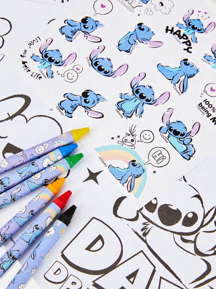 OFFICIAL Disney Lilo & Stitch Colouring Sheet Set Kids Gift Pack | eBay