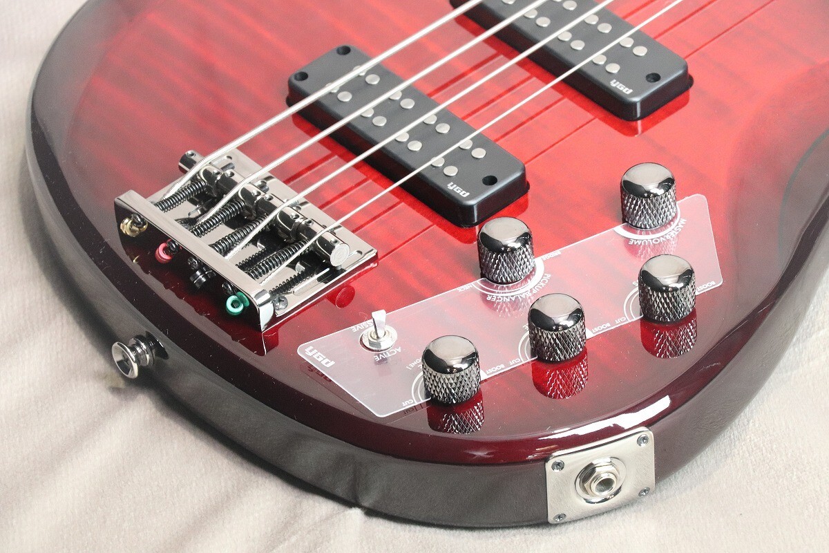YAMAHA TRBX604FM DRB Electric Bass Dark Red Burst with Gig Bag | eBay
