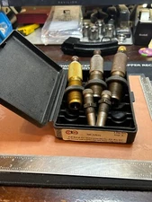 C&H F.L. Three Die Set for .500 Jeffery + two extra expander plugs