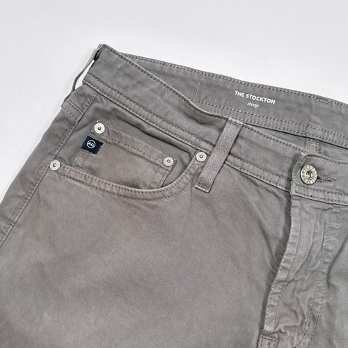 AG Adriano Goldschmied Jeans Mens Size 32 x 31 Gray The Stockton Skinny Fit - Picture 3 of 9
