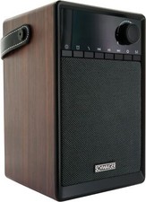 Radio 5W Bluetooth AUX Wecker SD Karte Lautsprecher Boombox Küchenradio