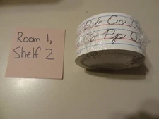 Zaner-Bloser Handwriting Roll as Shown