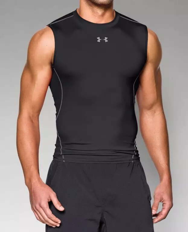 Under Armour Men's HeatGear Armour Sleeveless Compression Shirt