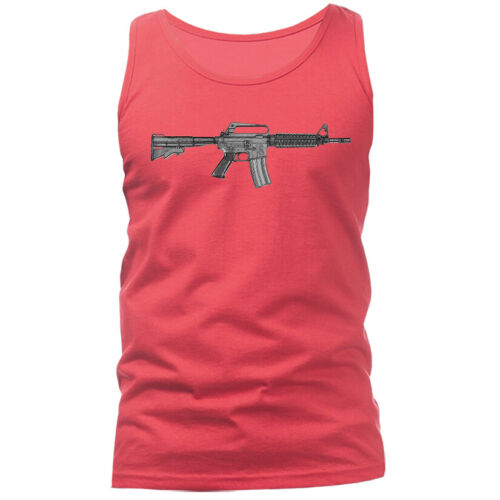 AR-15 2. Verfassungszusatz Waffe Patriot patriotisches Panzertop - Bild 5 von 8