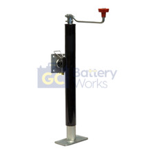 Trailer Jack Telescopic Heavy Duty Stand Tow Bar Lift Max Load 900kg (Bolt-On)