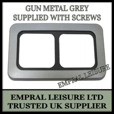 Campervan CBE C-Line 240v 13A Double Socket For Motorhome Caravan 3 Pin Socket