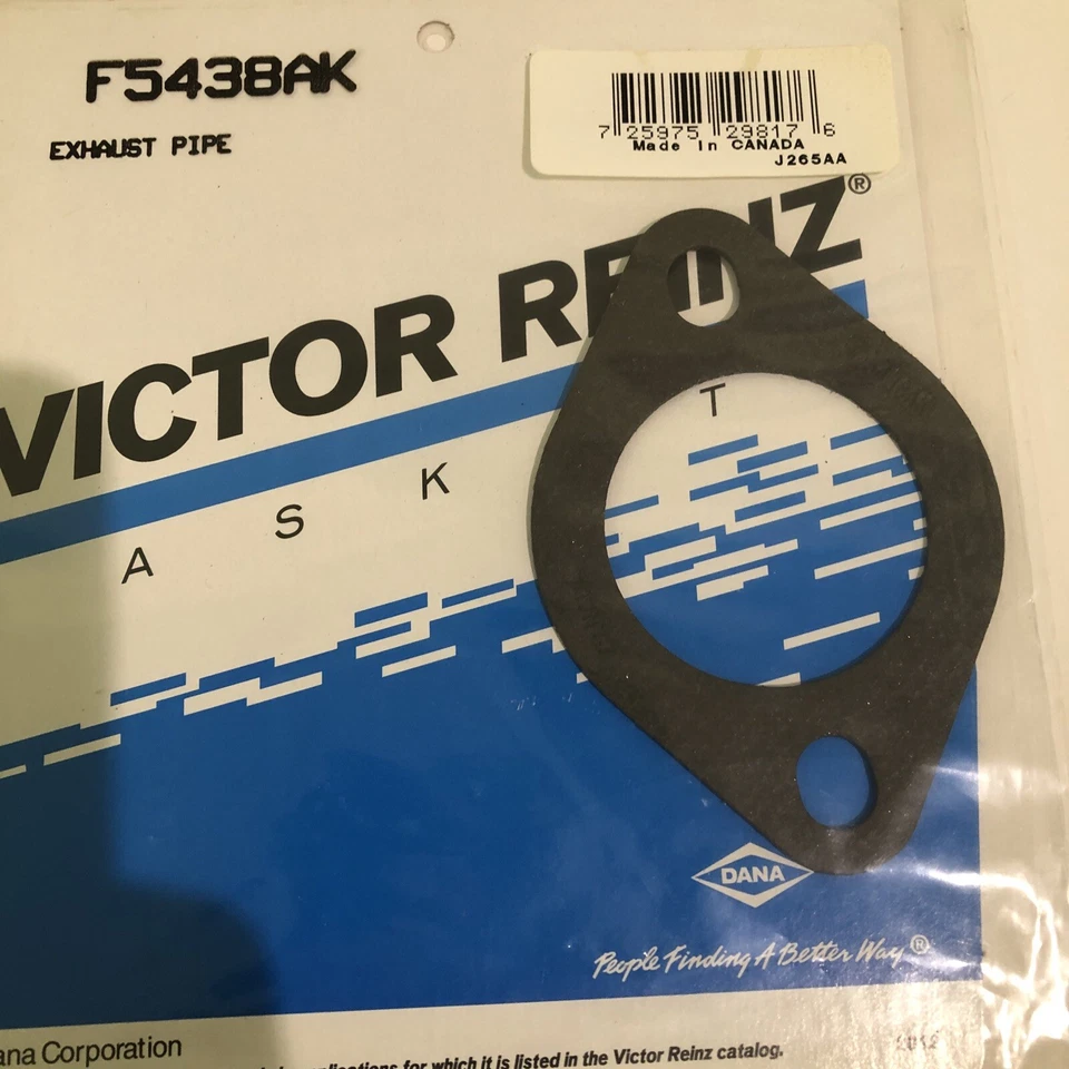 Exhaust Pipe Flange Gasket-1BBL Left Mahle F5438AK - Image 3 of 3