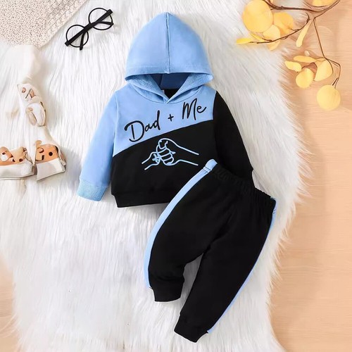 Kleinkind Baby Jungen Kapuzenpullover Sporthose Set Trainingsanzug Hoodie Jogger - Bild 23 von 27