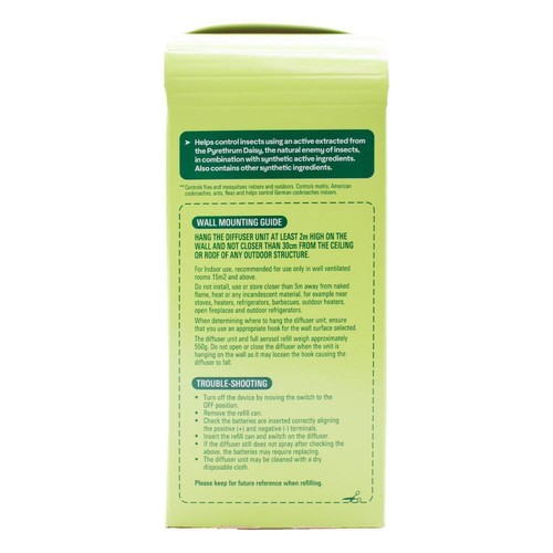 Mortein NaturGard Multi-Insect Automatic Spray Eucalyptus Indoor & Outdoor Prime - Picture 4 of 4