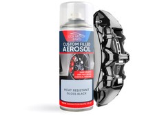 Cox Motor Parts Aerosol Brake Caliper Paint | 400ml - Gloss BLACK