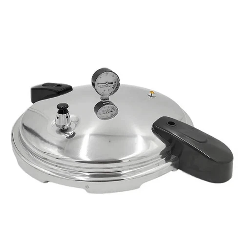 23L Large Pressure Canner Cooker commercial Kitchen Cookware Gauge Release Valve - Picture 8 of 11