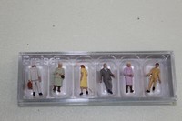 14090 Preiser Ho FußGäNger,Miniaturfiguren. MaßStab 1:87.Aus Kunststoff,ZubehöR
